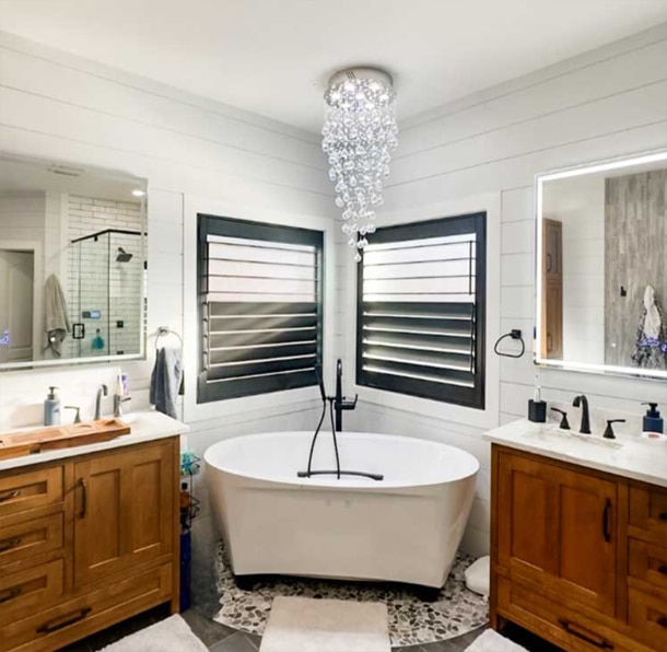 Bathroom Window Shutters | Waterproof PVC Shutters Wholesale China
