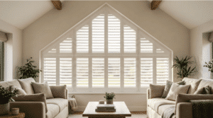 Custom Triangle Window Shutters – Perfect Fit Guaranteed