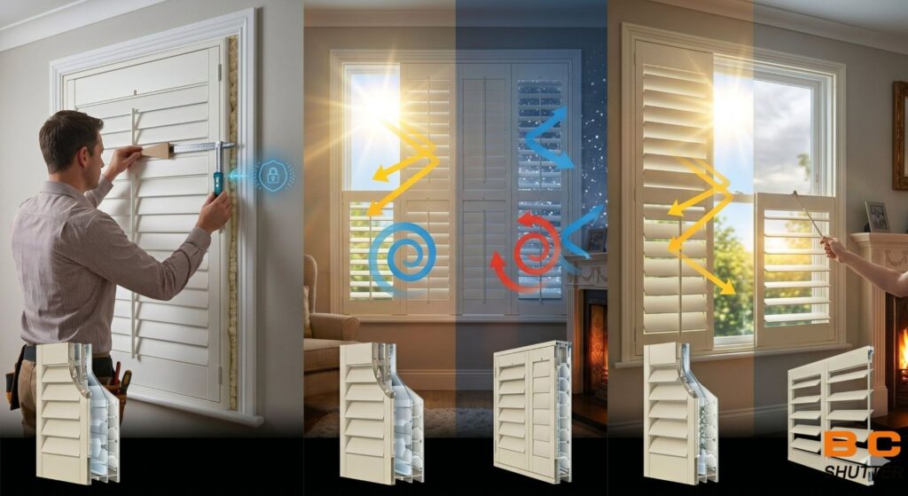 Tips to Maximize Energy Efficiency with Shutters