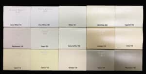 shutters color white options