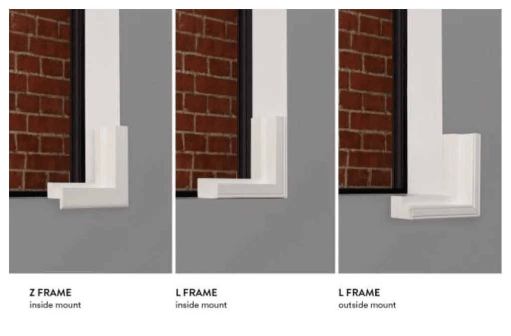 shutters mounting method