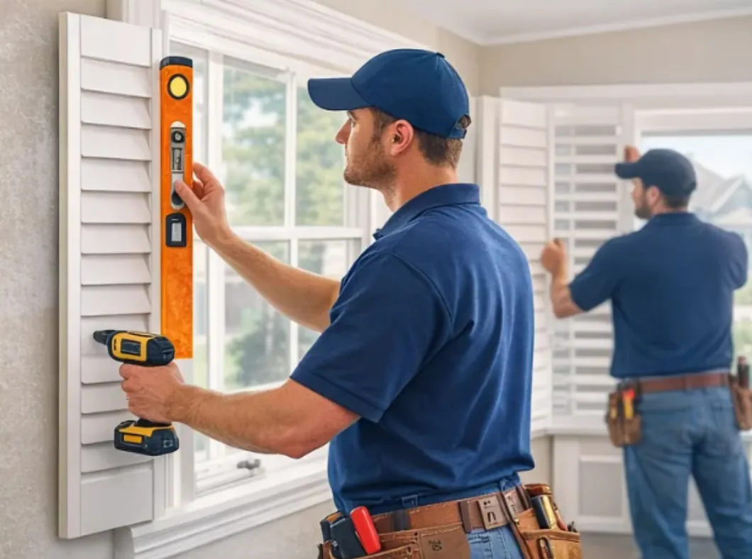 are shutters hard to install